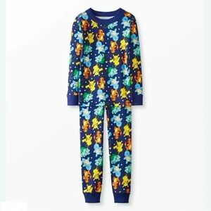 Hanna Andersson Pokemon Snowball Long John Set